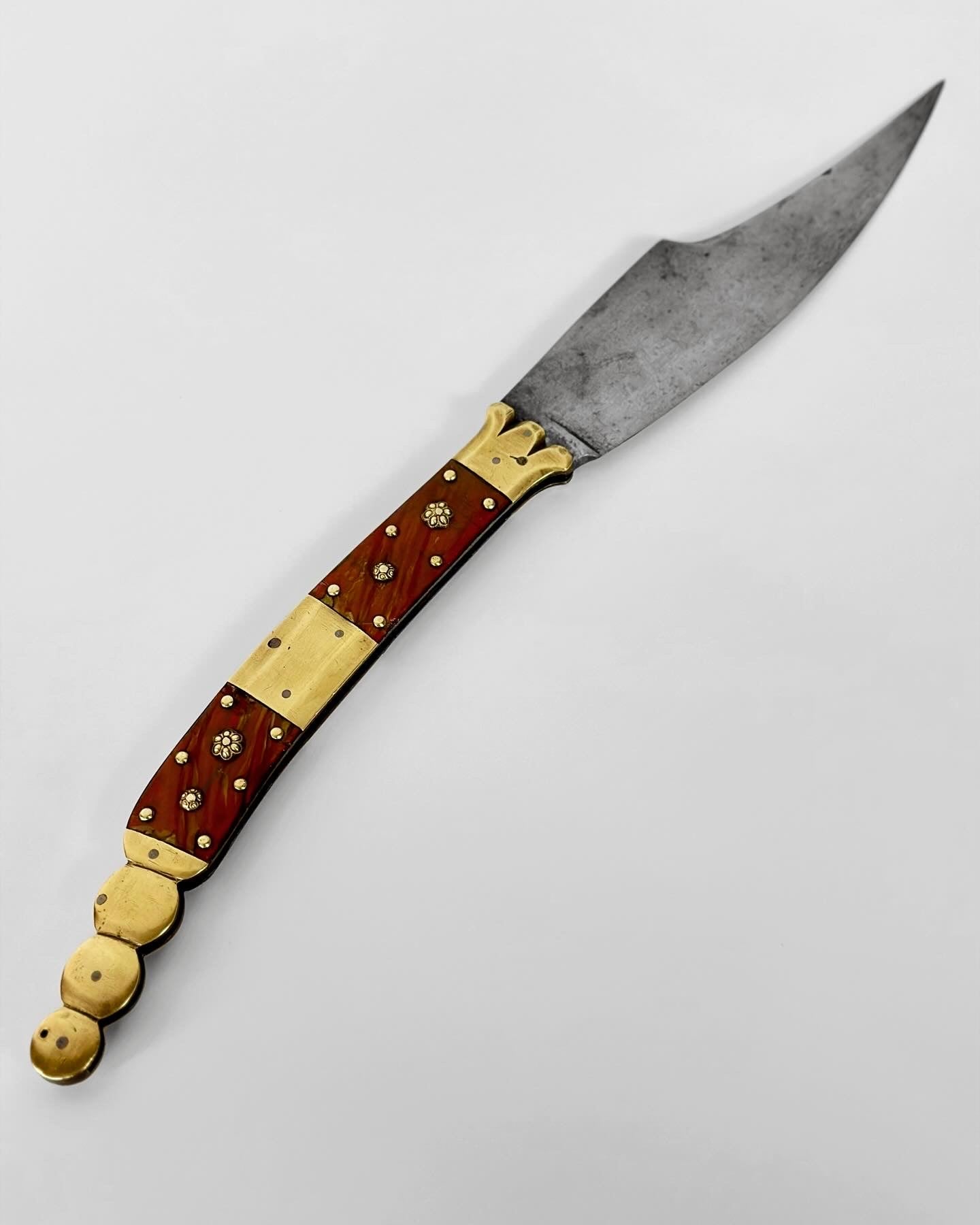19th Century Spanish “Rattlesnake” Navaja Fighting Knife