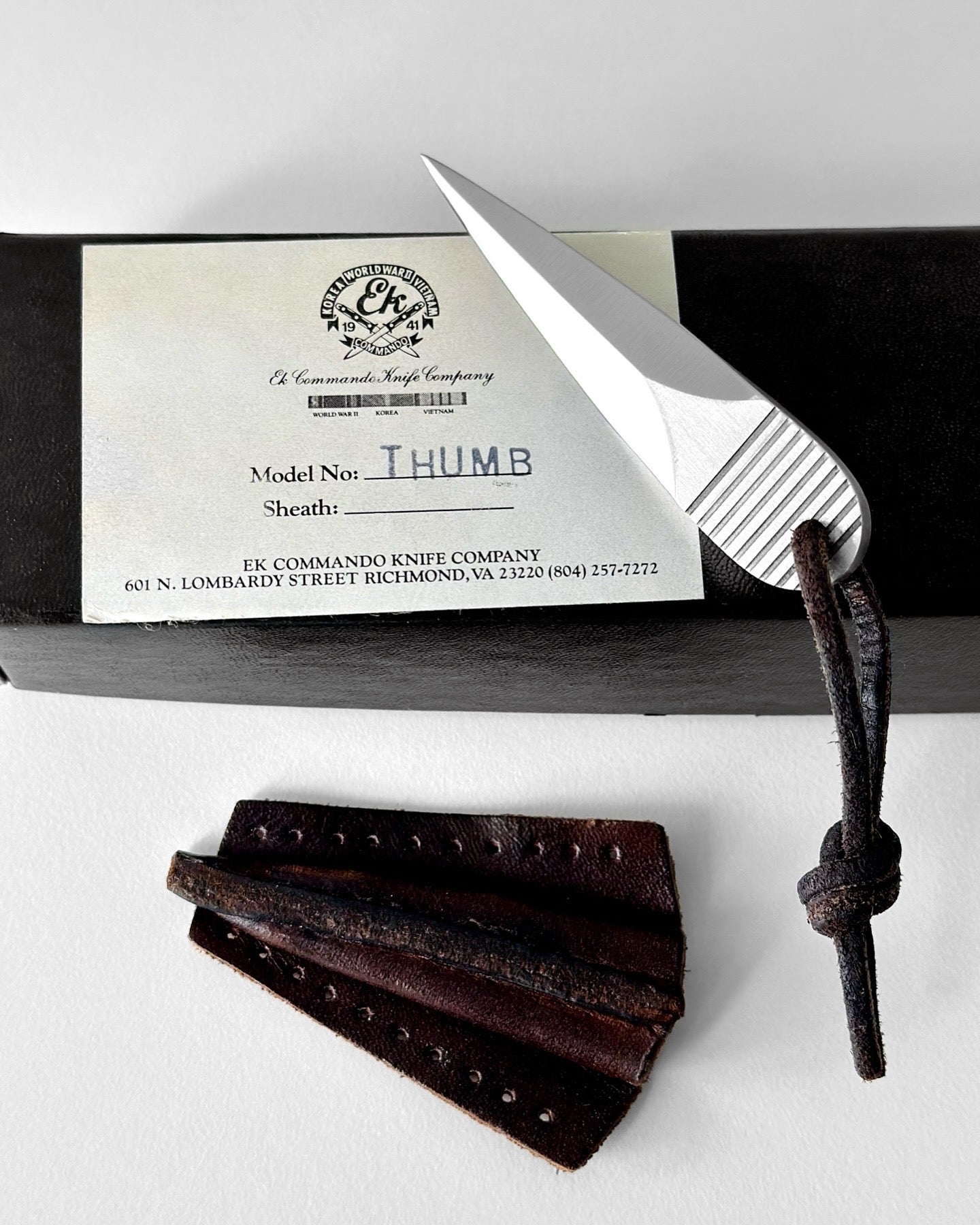 New Old Stock H.G. Long OSS/SOE Thumb Dagger