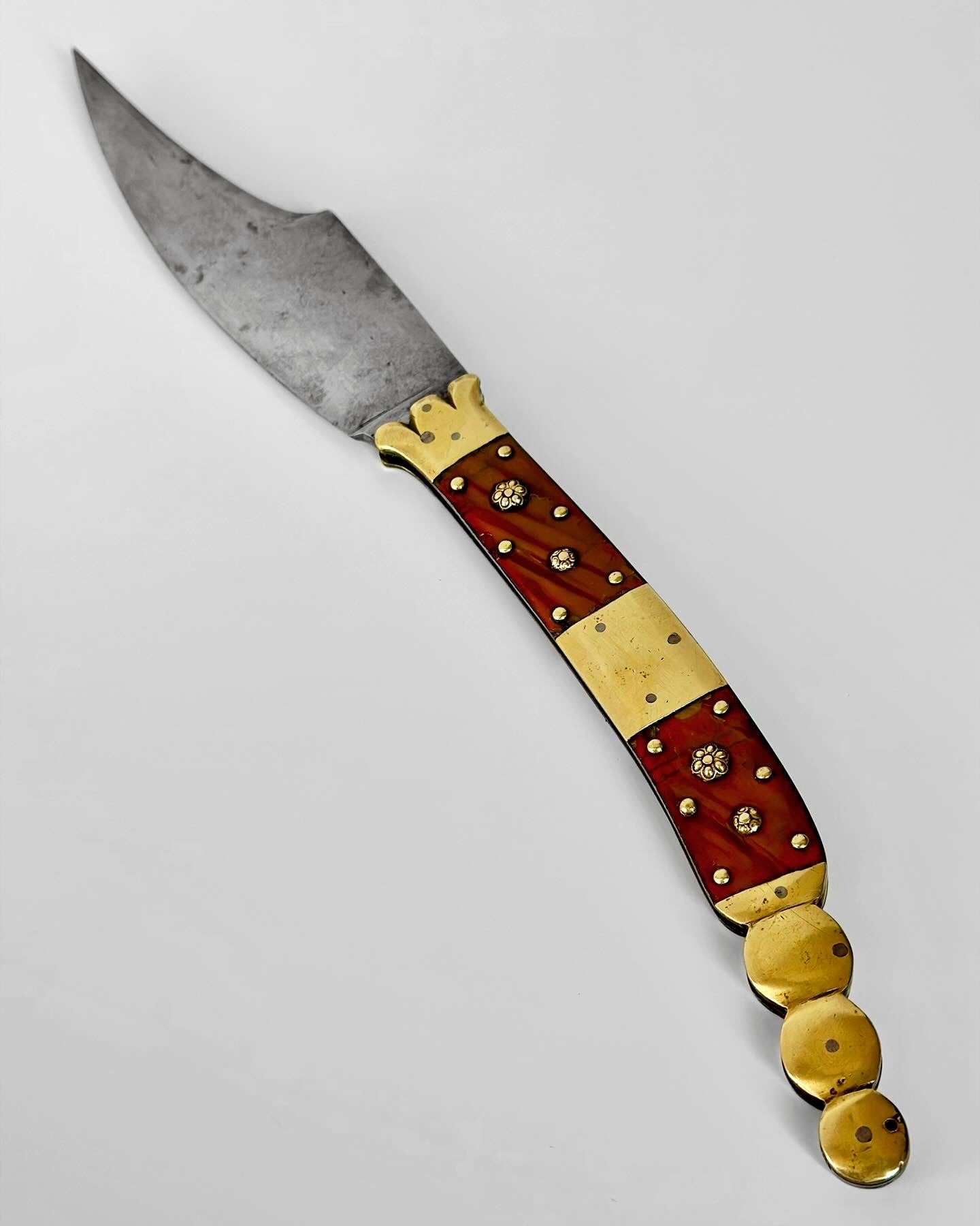19th Century Spanish “Rattlesnake” Navaja Fighting Knife
