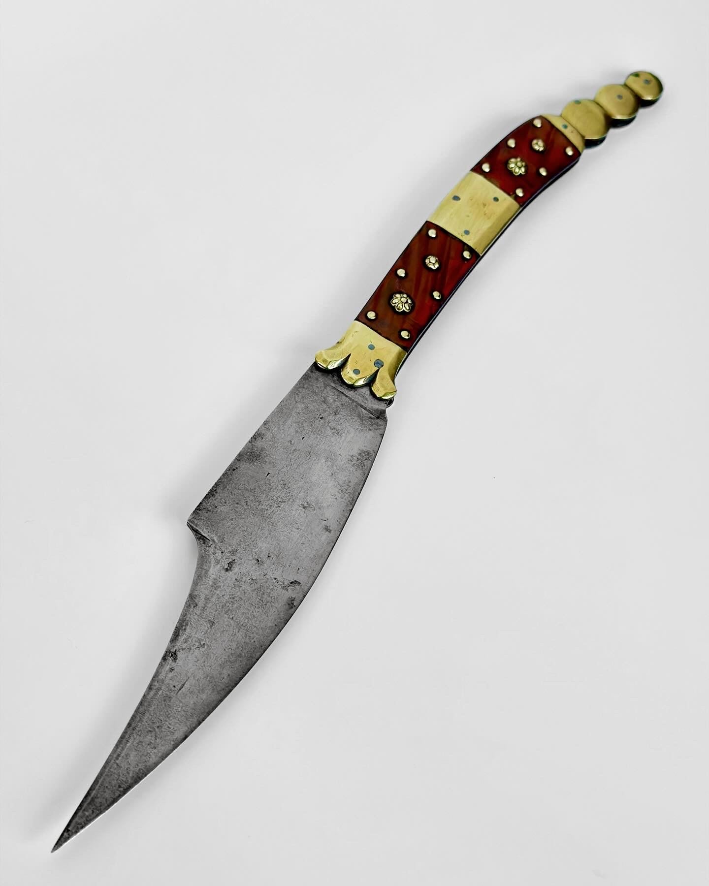 19th Century Spanish “Rattlesnake” Navaja Fighting Knife