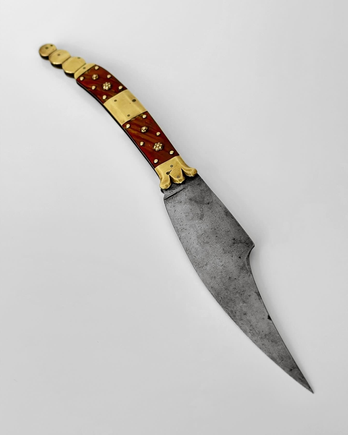 19th Century Spanish “Rattlesnake” Navaja Fighting Knife