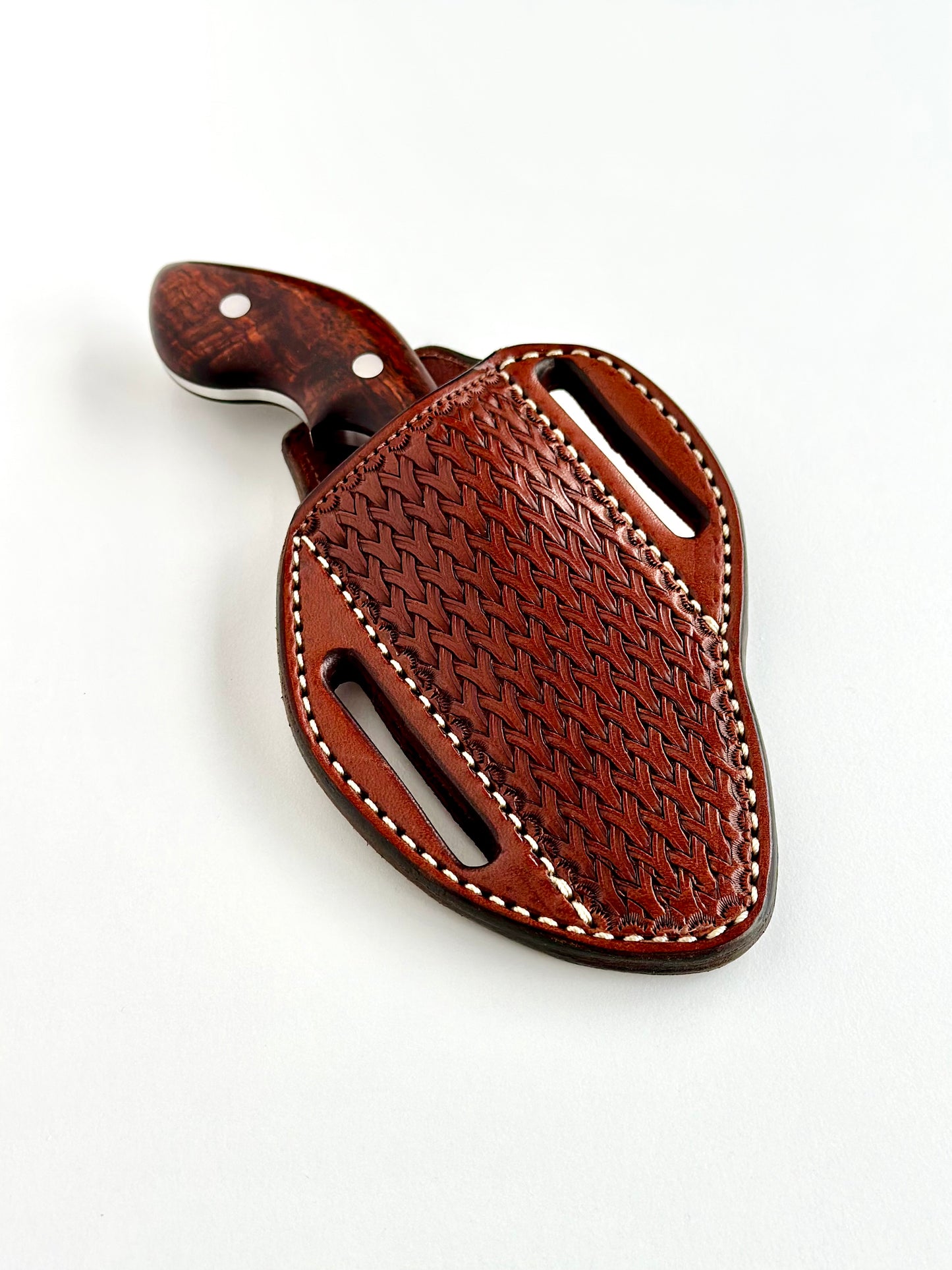 Todd Begg Custom Pistol Grip Push Bowie