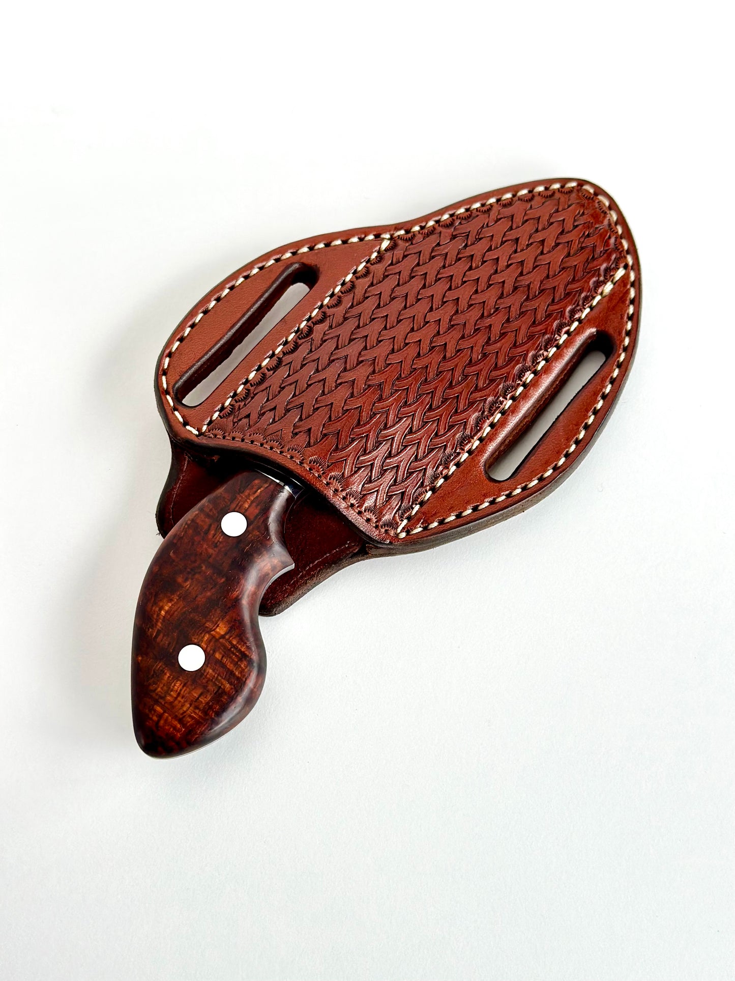 Todd Begg Custom Pistol Grip Push Bowie