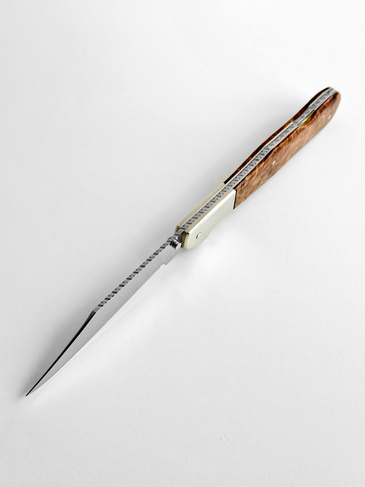 Vintage Custom "Whiskers" Burlwood Lockbock