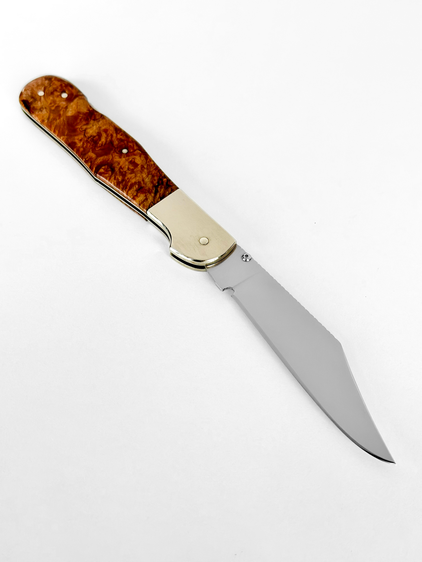 Vintage Custom "Whiskers" Burlwood Lockbock