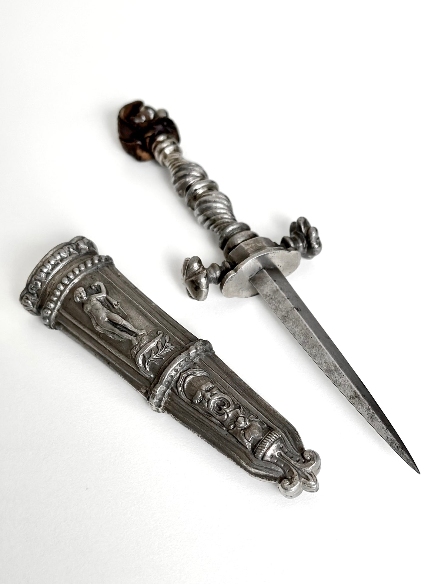 Italian Cut Steel Dirk, circa 1840-60s