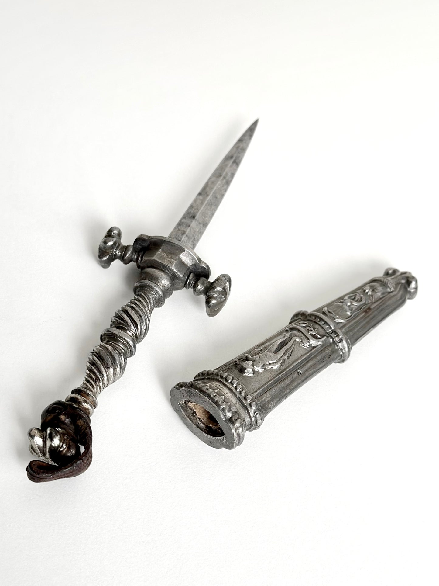 Italian Cut Steel Dirk, circa 1840-60s