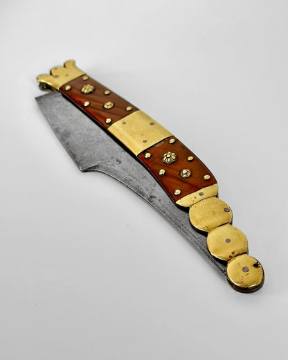19th Century Spanish “Rattlesnake” Navaja Fighting Knife