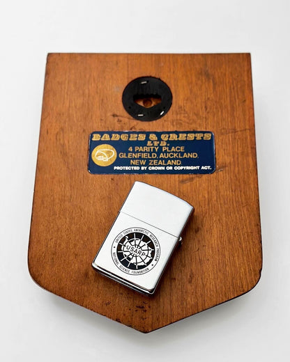 Vintage Operation Deep Freeze (TASK FORCE 43) Plaque & Restored Zippo