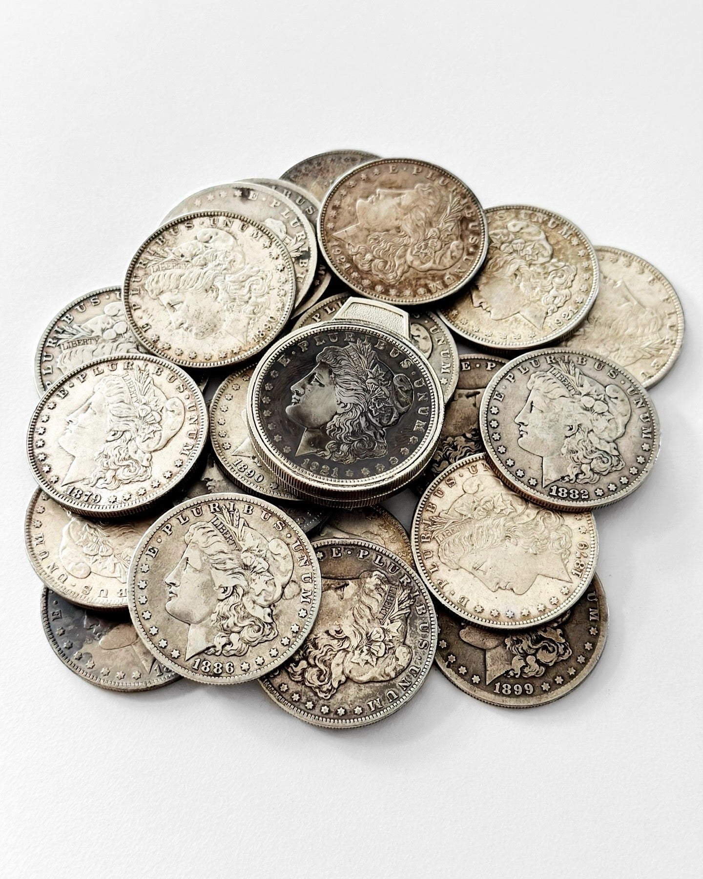 Restored Midcentury Beckwith Silver Dollar Lighter