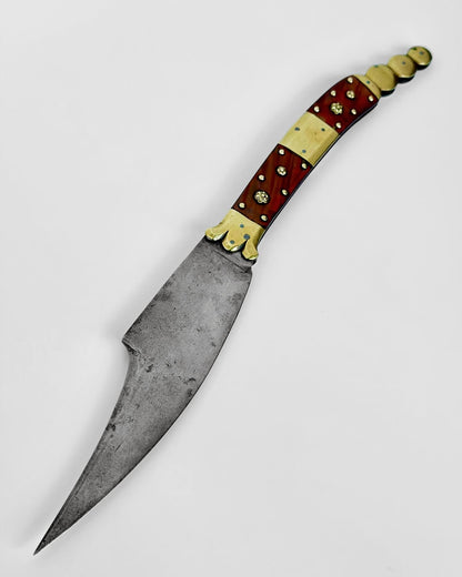19th Century Spanish “Rattlesnake” Navaja Fighting Knife