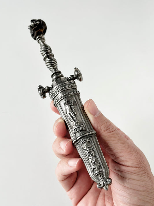 Italian Cut Steel Dirk, circa 1840-60s