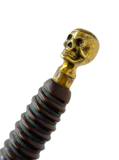 Antique Masonic Deathskull Dagger
