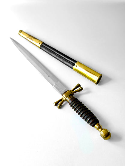 Antique Masonic Deathskull Dagger
