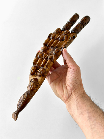Antique Aboriginal Taiwanese Knife Set