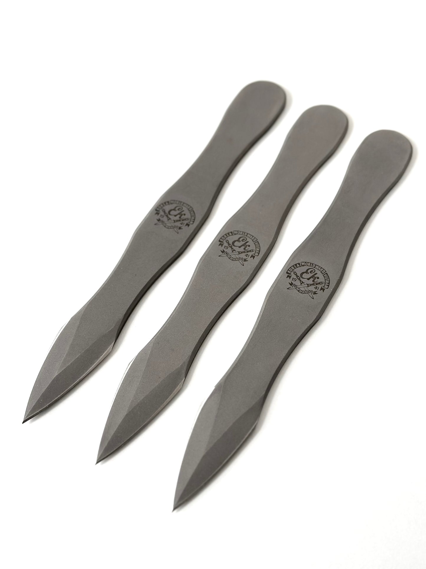 Vintage Ek Commando Throwing Knife Set