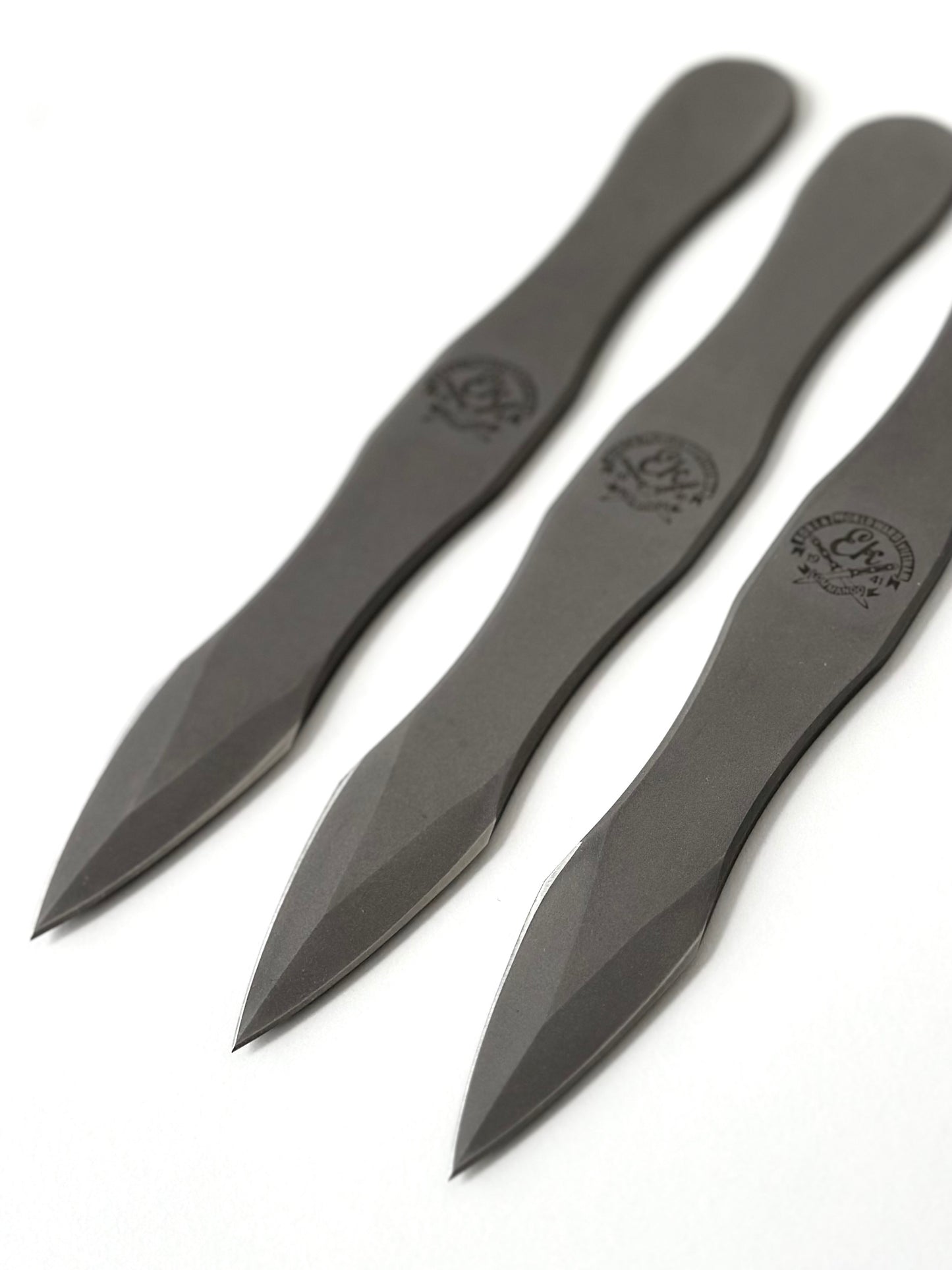 Vintage Ek Commando Throwing Knife Set