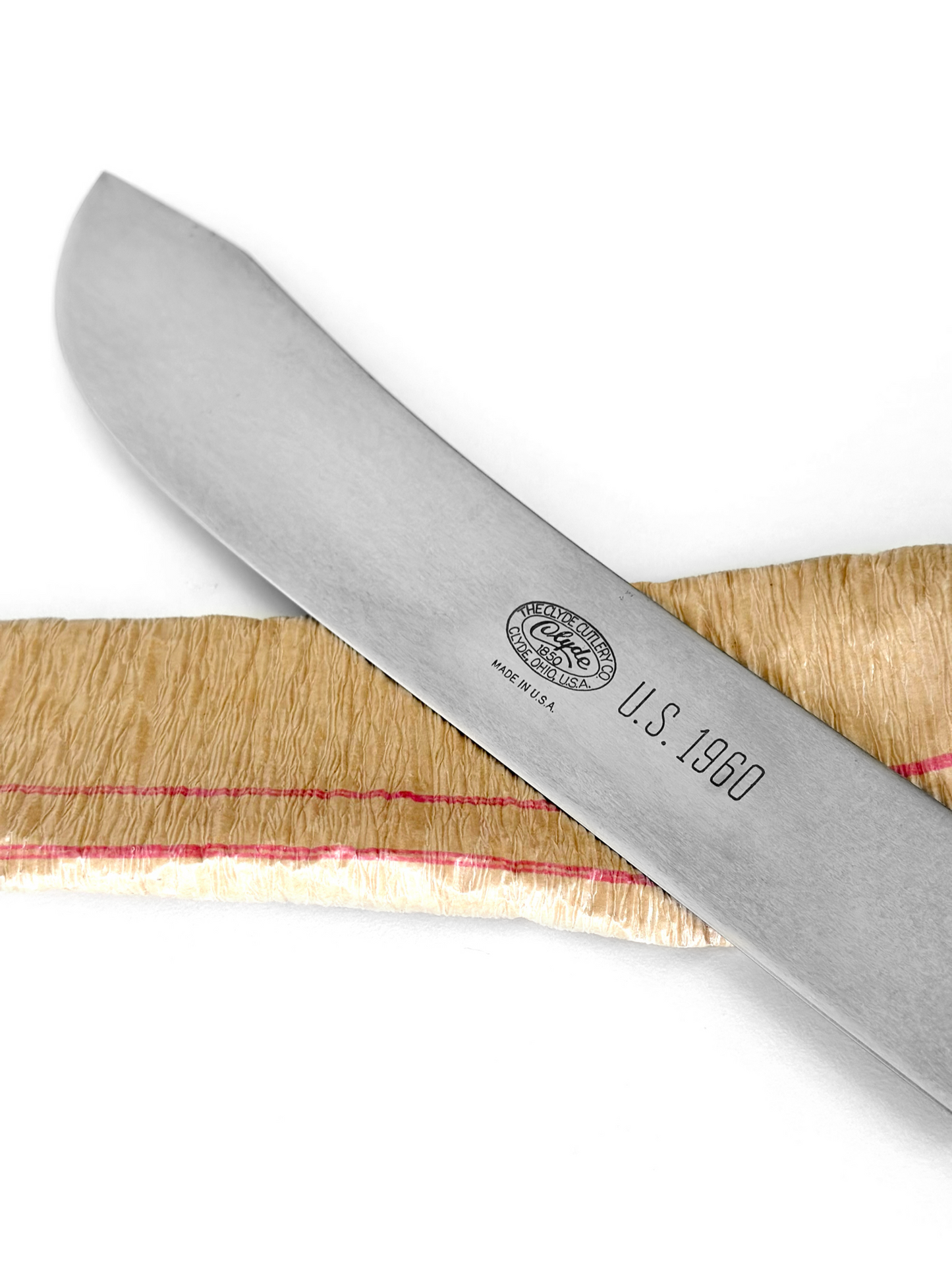 Vietnam War Era US Army-Issued 10” Clyde Cutlery Butcher’s Bullnose