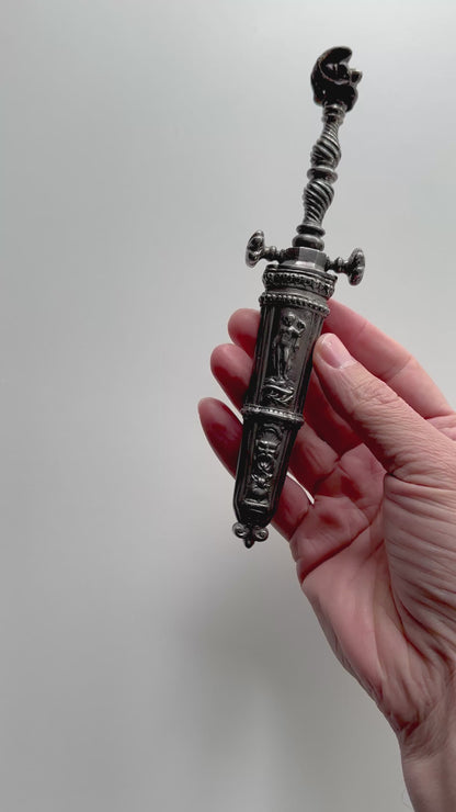 Italian Cut Steel Dirk, circa 1840-60s
